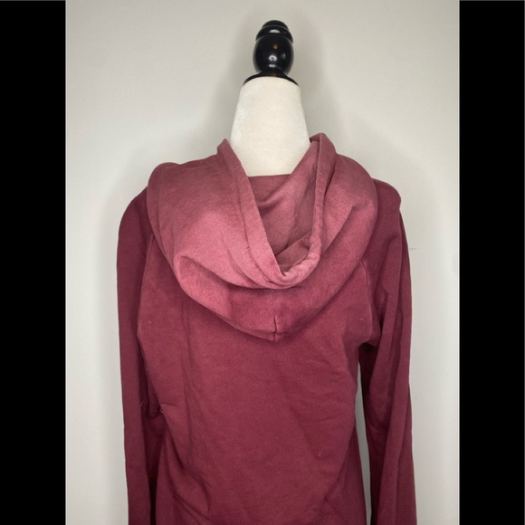 NWOT Cotton Citizen Men’s Sangria Hoodie Burgundy - Picture 4 of 9